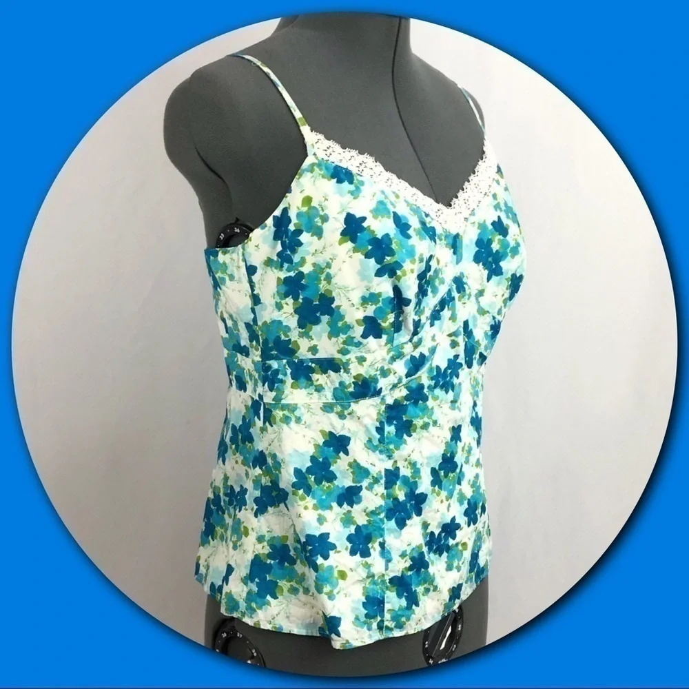 ANN Taylor Floral Tank Top